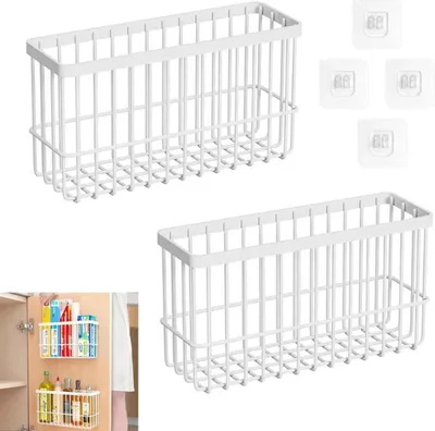 Obrázok produktu pre Samolepiace úložné boxy® Unyqoos do kuchyne a kúpeľne s jednoduchou inštaláciou
