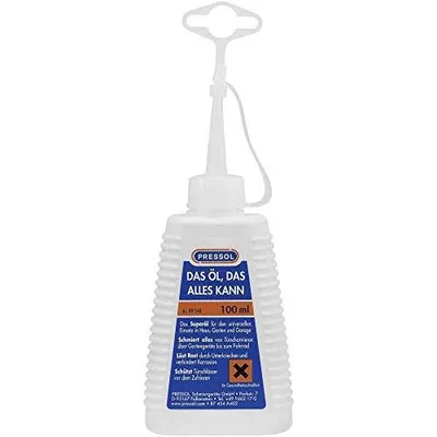 Image de Huile Super, l'huile qui peut tout faire de Pressol lubrifie, dissout la rouille 100ml