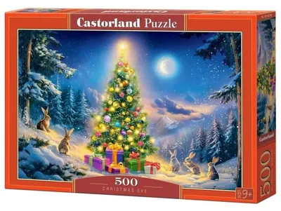 Produktbild von Puzzle mit 500 Teilen – Weihnachtsmotiv – Castorland