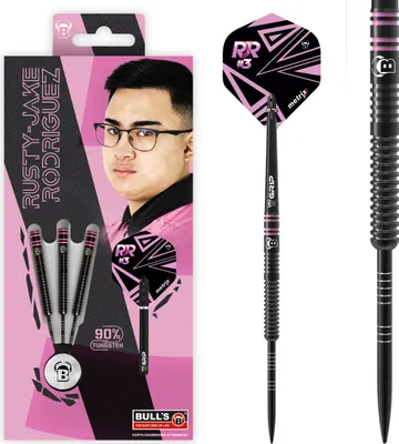Produktbild von BULL'S Rusty-Jake Rodriguez Steel Dart - 21g -- 1 Satz