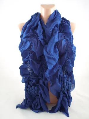 Productafbeelding van Art Of Polo dames sjaal, "Nehale" blauw, one size