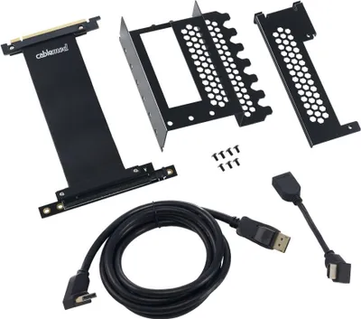 Zdjęcie produktu dla Cablemod CM-VPB-HDK-R, Mini Tower, Wspornik GPU, Czarny, 1 szt., 1,8 m