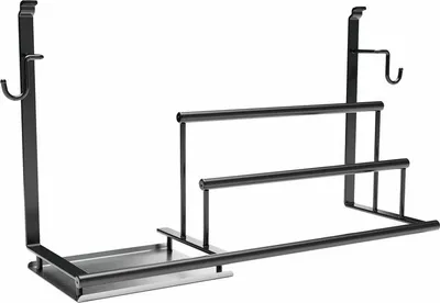Produktbild von Linero Style Spülutensilienhalter, schwarz matt / Relingsystem / Kesseböhmer