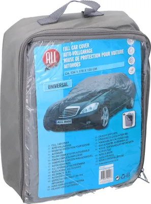 Obrázok produktu pre Poťah na auto All Ride XL 534x178x120cm - Ochrana proti vetru, dažďu, snehu - čierny