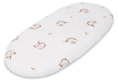 Image de SENSILLO - Drap-housse pour poussette en coton, nouveau-né, Licorne