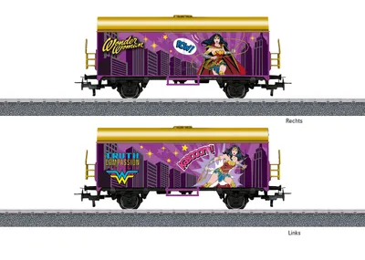 Produktbild von MÄRKLIN 044828 Märklin Start up - Kühlwagen Wonder Woman