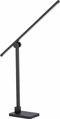 Produktbild von Paul Neuhaus LED Tischlampe PURE GRAFO Schreibtischlampe dimmbar warmweiß Sensor drehbar schwarz Schlafzimmer, Wohnzimmer, Büro 4407-18