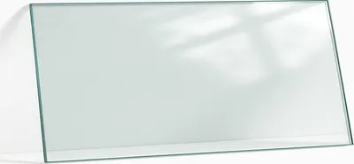 Zdjęcie produktu dla Transparentny – 125x50 cm – Prostokątny Blat Szklany – Szkło Hartowane ESG – Blat Stołowy – Blat Ochronny Na Meble – Ponadczasowy – Stabilny – Odporna Powierzchnia – Stylowy Design
