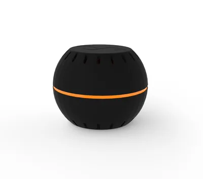 Produktbild von Shelly Sensor "H&T" WLAN Temperatur & Feuchtigkeitssensor Batterie Schwarz