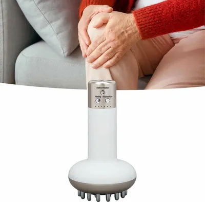 Produktbild von Anti Cellulite Massagegerät mit Wärme, Rotlicht & Vibration, kabelloser Lymphdrainage Körpermassagegerät, für Beine, Bauch & Arme