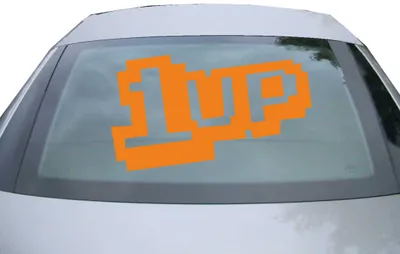 Produktbild von Indigos UG - Aufkleber Heckscheibe & Motorklappe DE2050 - orange - 600x347 mm - 1 Up - Auto Scheiben Fenster Heckklappe Tuning Racing JDM - Die cut