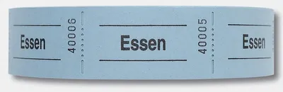 Produktbild von Wolf + Appenzeller 601054 Gutscheinrolle "Getränke" rot