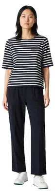 Zdjęcie produktu dla Bluzka damska Only Jill 2/4, model "Glitter Puff Top", w paski, kolor: granatowy i biały, rozmiar S