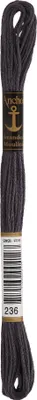 Produktbild von Anchor Sticktwist 4635000-00236 elefant Stickgarn, 100 % Baumwolle