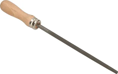 Produktbild von KOTARBAU® Werkstattfeile Rund Länge: 150 mm Hieb 3 (Fein) Handfeile Rundfeile Metallfeile für grobe Metallverarbeitung