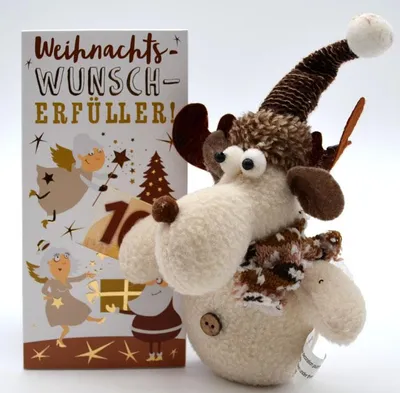 Produktbild von Geschenk-Set Schokolade Weihnachts-Wunsch-Erfüller mit Elch