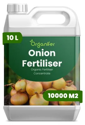 Zdjęcie produktu dla Cibula Nawóz Płynny 10 L – 2-1-8 NPK – Do Rabaty, Riadky i Doniczkowe Kultúry – Organifer
