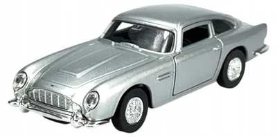 Produktbild von Welly Aston Martin DB5 1964 silbernes Metallmodell 1:34