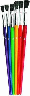 Obrázek produktu pro Školní kartáčky velikost 7-12 tuby 72 ks Titanum