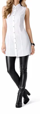 Produktbild von Diesel C-ZORA CAMICIA Damen Longbluse Weiß