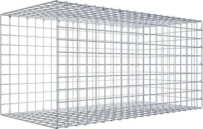 Produktbild von Anbaugabione Typ 2 100 cm x 50 cm x 50 cm (L x H x T), Maschenweite 5 cm x 5 cm, C-Ring