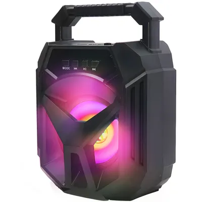 Image de Haut-parleur Bluetooth pour fêtes, portable et sans fil – Haut-parleur Bluetooth sans fil de 400 W, 5 W RMS et Bluetooth 5.0, idéal pour les fêtes et le camping – Retoo