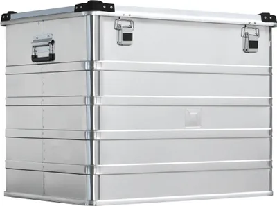 Produktbild von Aluminium Transportkiste stapelbar, staub- und feuchtigkeitsgeschützt, 790x590x635 mm