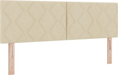Immagine prodotto di vidaXL Testiera crema 144 cm Tessuto