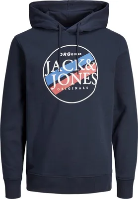 Produktbild von Jack & Jones Jorcody Sweat Hood   Blau - Große S