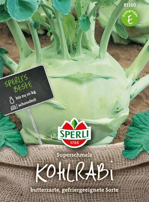 Zdjęcie produktu dla Sperli Kohlrabi Superschmelz - Nasiona warzyw