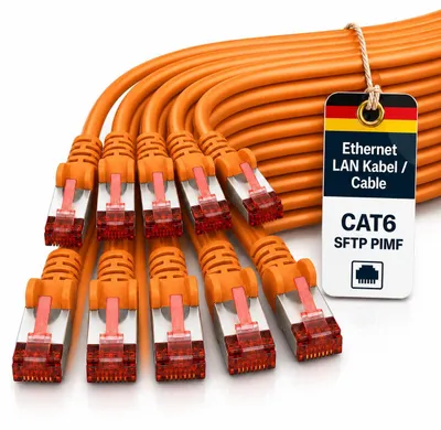 Produktbild von 1Attack 0.25M 2X Rj-45 Cat6 S/Ftp (S-Stp) M/M, 0.25M, Cat6, S/Ftp (S-Stp)