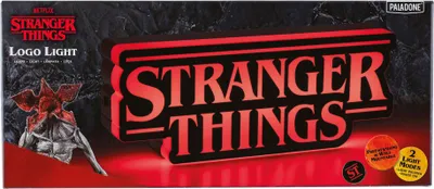 Produktbild von Paladone Stranger Things Logo Nachtlicht 31 cm