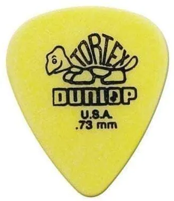 Image de Aiguille Dunlop Tortex Standard Gelb 0.73
