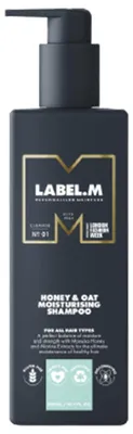 Produktbild von Label.M - Feuchtigkeitsspendendes Shampoo mit Honig und Hafer - 1000 ml