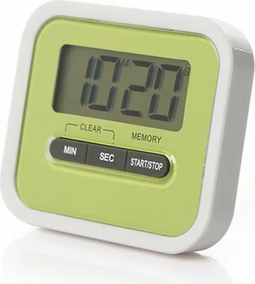 Produktbild von Magnet Kuechentimer 100-Minuten Digital Count Up & Countdown Timer mit rueckseitigem Staender Clip Lauter Alarm Grosses LCD Display Kochtimer Uhr fuer Zeitmanagement Kochen