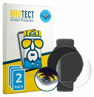 Produktbild von 2x BROTECT Fullscreen Schutzfolie für Parsonver PSSW9 Displayschutz Folie Fullcover Klar Transparent