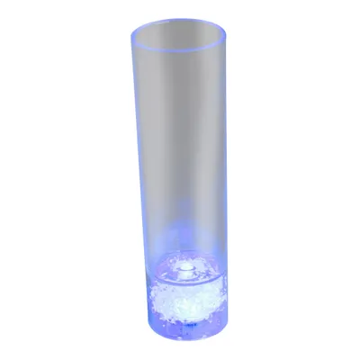 Produktbild von Led Cocktailglas 300 ml Kunststoff Becher Farbwechsel bunt Batterie wechselbar Bar Led Trinkglas beleuchtet leuchtendes Glas Leuchtglas Partyglas