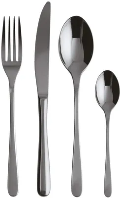 Imagen del producto de Sambonet Taste Edelstahl/PVDschwarz Besteck 24tlg.Vh. 52553B81