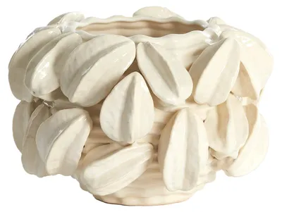 Zdjęcie produktu dla Light & Living CARAMBOLA wazon ceramiczny kremowy Ø33.5x33x23 cm