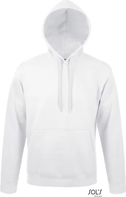 Immagine prodotto di SOLs 47101 | Felpa con cappuccio unisex Snake / Felpa con cappuccio irruvidita all'interno - Colore: Bianco - Taglia: L