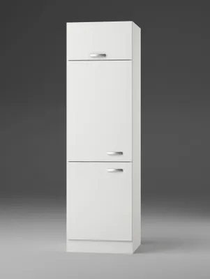 Produktbild von Küchen Kühlschrankumbau Lagos H661-9 in weiß 60 cm breit