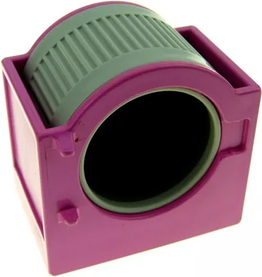 Produktbild von 1x Lego Duplo Möbel Waschmaschine rosa dunkel pink ohne Tür Puppenhaus 6480c02
