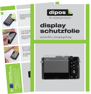 Produktbild von 2x Schutzfolie für Sony Cyber-Shot DSC-RX100 III matt Displayschutzfolie Folie Display Schutz dipos