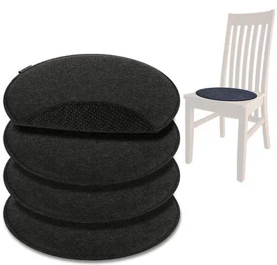 Produktbild von Famanu Sitzkissen Rund, Gepolstert, Antirutschboden - Modernes Design