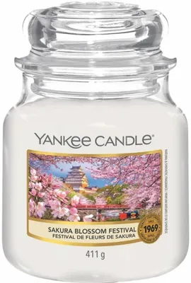 Produktbild von Yankee Candle Sakura Blossom Festival Duftkerze 411 g