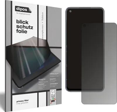 Produktbild von Blickschutzfolie für Oppo K9x matt Schutzfolie Folie Display Schutz dipos