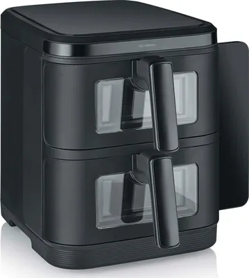 Immagine prodotto di Severin FR 2468 Doppia 11 L Indipendente 2800 W Friggitrice ad aria calda Nero