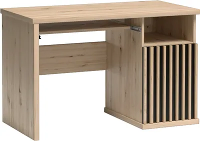 Produktbild von Schreibtisch Eiche mit schwarz CALLAO-161