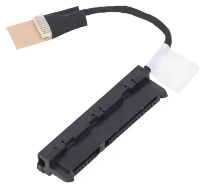 Image de Adaptateur de câble pour disque dur SATA 2,5 pouces – Pièce de rechange pour ordinateurs portables 15, 5547, 5557, 0T55XP et T55XP