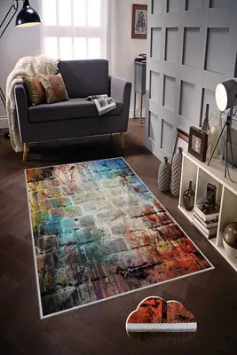 Produktbild von Conceptum Hypnose, HMNT102- HMNT102HFT, Bunt, Teppichläufer, 80 x 150 cm, 100% POLYESTER